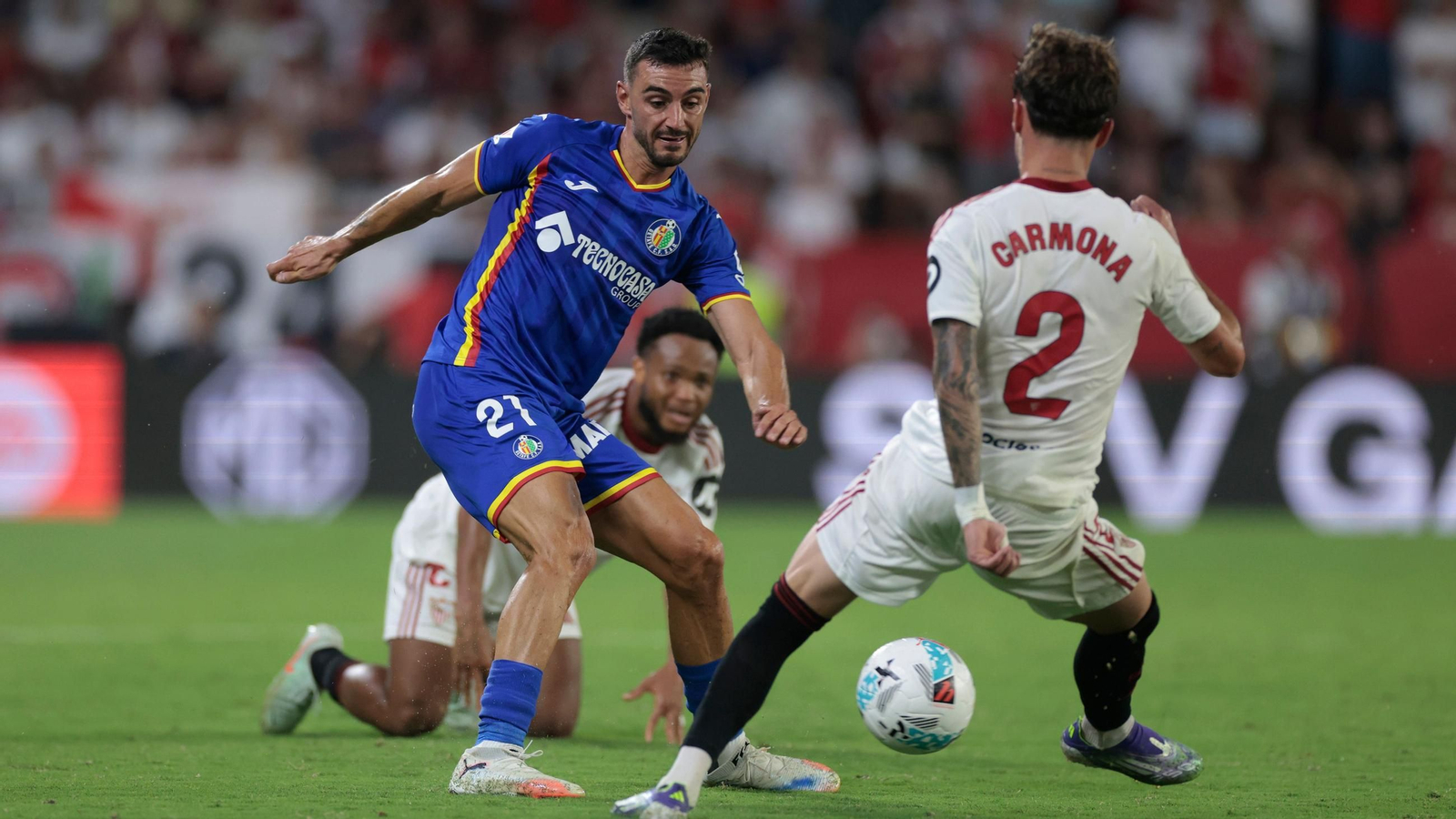 Un doblete de Liso que sentencia al Sevilla en el Sánchez Pizjuán